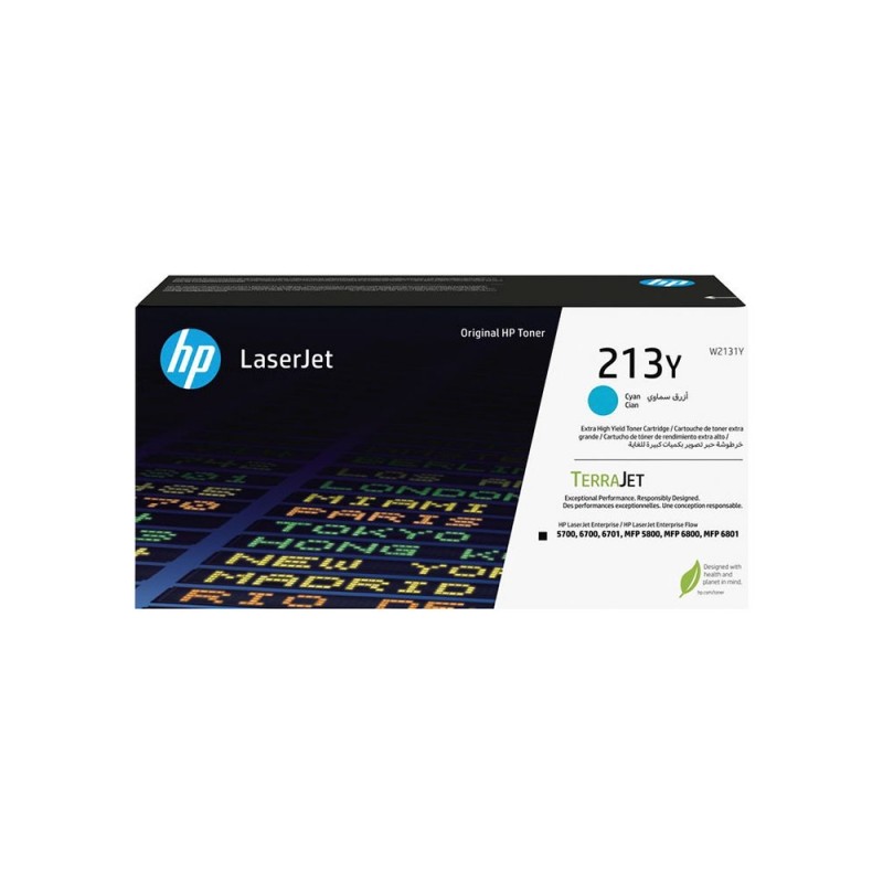 HP toner 213Y Cyan (W2131Y)