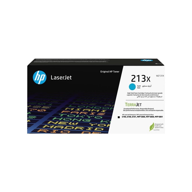 HP toner 213X Cyan (W2131X)