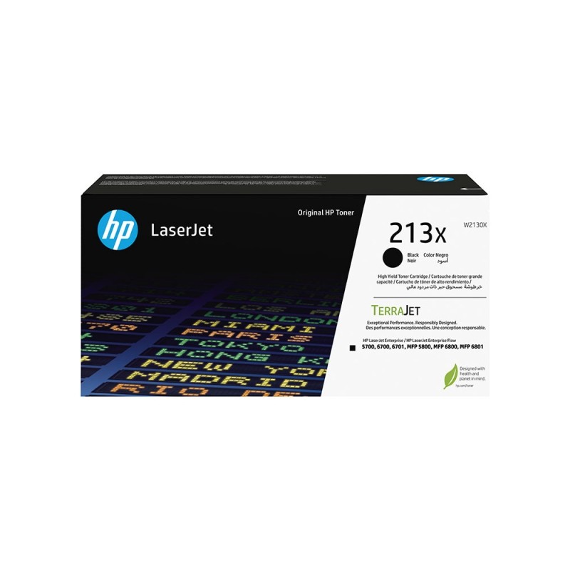 HP Toner 213X Noir (W2130X)