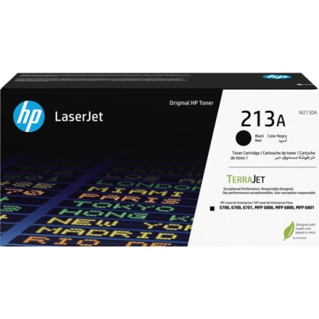 ✅ HP Toner 213A Noir (W2130A) couleur Noir en stock