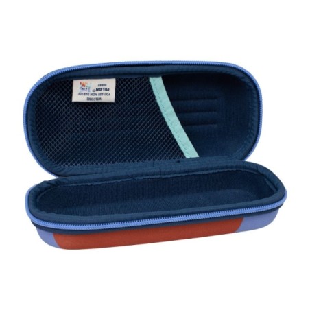 Trousse ovale semi-rigide Milan The Fun - Compartiment intérieur en filet - Intérieur velouté