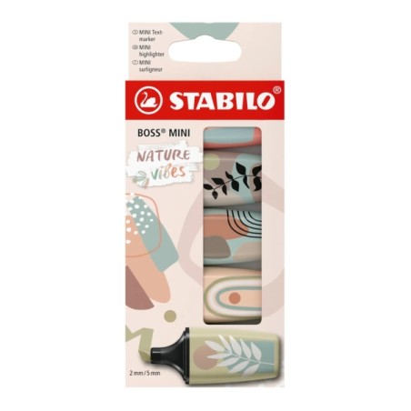 Stabilo Boss mini pastel nature