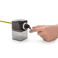 ✅ Taille-crayon à manivelle Dahle 144 - Pour crayons de 6,5 à 8 mm de diamètre - Couteau en acier - Entrée e en stock