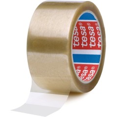 ✅ LOT de 6 Tesa 4089 Joint d'emballage 50 mm x 66 mètres – En polypropylène – Adhésif en caoutchouc natur en stock