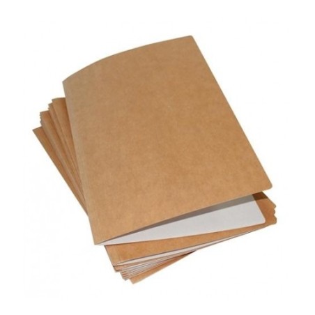 ✅ Mariola Pack de 50 sous-dossiers Kraft - Blanc 240gr - Format Folio - Fente de Fixation - Coloris Marron/Blanc en stock