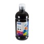 Flacon Milan Tempera 500ml - Bouchon Distributeur - Séchage Rapide - Miscible - Couleur Noir Flacon Milan Tempera 500ml - Bouchon Distributeur - Séchage Rapide - Miscible - Couleur Noir