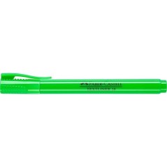 marqueur vert Faber-Castell clip