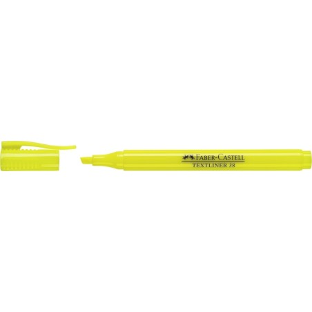 Surligneur jaune Faber-Castell Textliner 38