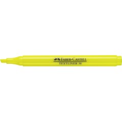 Marqueur fluorescent jaune Faber-Castell Textliner 38 x10