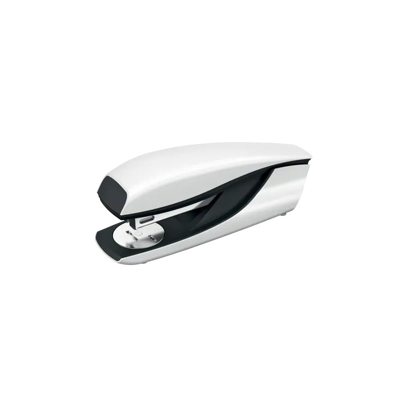 Agrafeuse métallique Petrus 635 WOW + boîte de 200 agrafes - Jusqu'à 30 feuilles - Dégrafeuse intégrée - Agrafes fermées