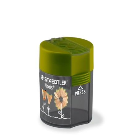 taille-crayon vert réservoir transparent Staedtler