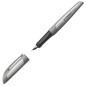 Stylo plume rechargeable gris Stabilo Flow - Plume M - Papeterie