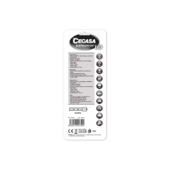 Lampe torche LED professionnelle Cegasa 1000 lm - Dimensions : 22,5 x 5 cm - En aluminium - Fonctionne avec 3 piles C LR14 (non