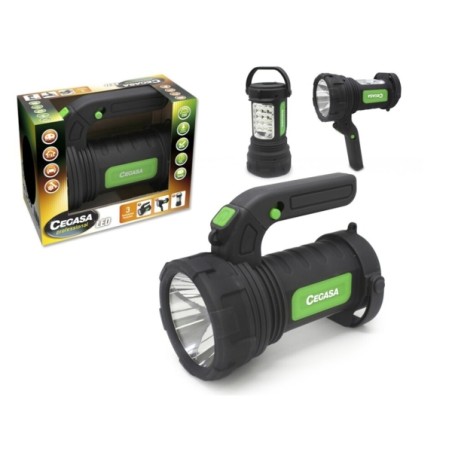 ✅ Lampe torche/projecteur LED professionnel Cegasa 220 lm - Mode lampe torche, projecteur et lampadaire - Foncti en stock