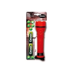 ✅ Lampe torche professionnelle Cegasa 3 LED - Corps en caoutchouc antidérapant - Résistante aux chocs et à l' en stock