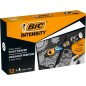 Marqueur peinture blanc Bic Intensity - Lot de 12 - Pointe moyenne

