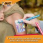 Marqueurs tatouages temporaires Bic Kids 5 pièces + 10 pochoirs