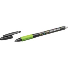 Stylo effaçable noir 0,7 mm Bic Illusions x12 - Rechargeable