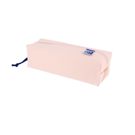 ✅ LOT de 5 Grande trousse carrée Oxford Live & Go - Matière matelassée - Bande élastique pour l'attacher au en stock