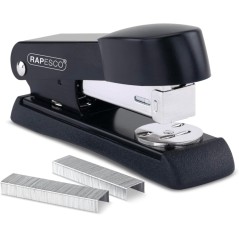 ✅ Agrafeuse de bureau en métal Rapesco Minno 526 - Jusqu'à 20 feuilles - Agrafes 22/6, 24/6, 26/6 - Agrafage f en stock
