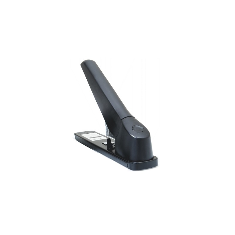 Agrafeuse robuste Rapesco 1062 AV-55 - Capacité de 210 feuilles - Agrafage fermé - Chargement arrière - Noir