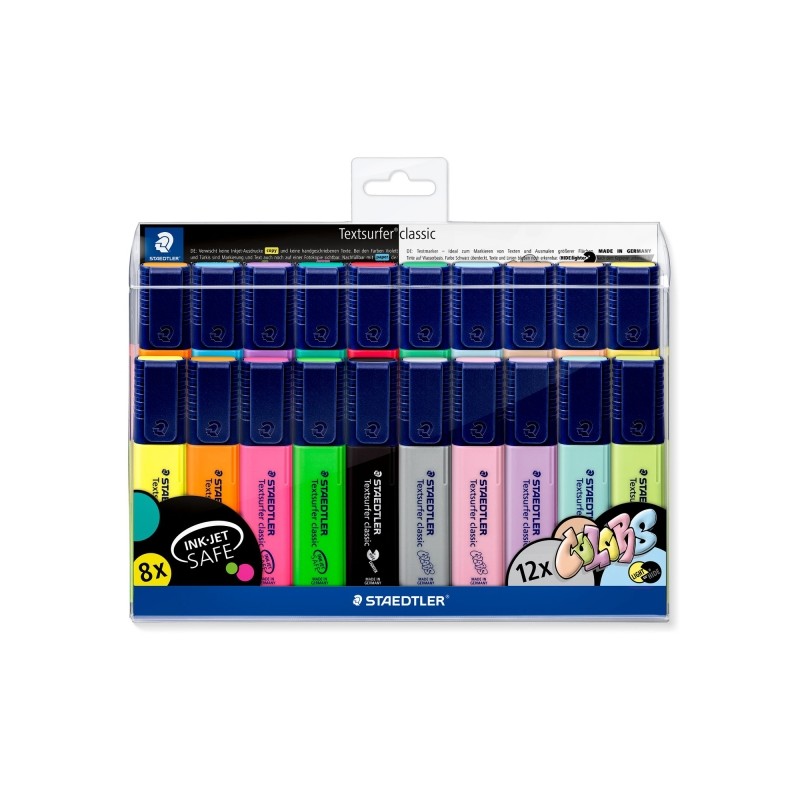 Marqueurs fluorescents Staedtler Textsurfer Classic x20