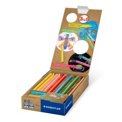 Crayons de couleur extra épais Staedtler Noris Junior 6 pcs - Papeterie

