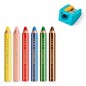 Crayons de couleur extra épais Staedtler Noris Junior 6 pcs - Papeterie

