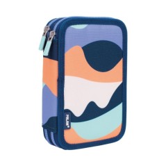 ✅ Trousse à crayons Milan The Fun à 2 niveaux avec 2 gommes, un taille-crayon, un crayon, un stylo capsule, un en stock