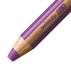 ✅ Crayons de couleur Stabilo Woody 3-en-1 30e anniversaire Licorne, pack de 6 + taille-crayons - Crayon de coule en stock