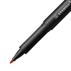 marqueur rouge pointe fine Stabilo