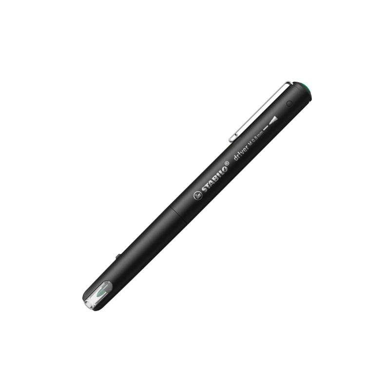 Marqueur vert pointe moyenne 0,8 mm Stabilo Dr!ver Marqueur vert pointe moyenne 0,8 mm Stabilo Dr!ver