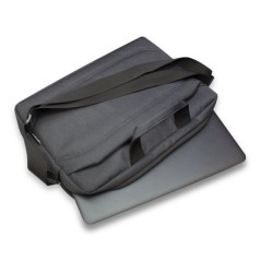 Sacoche Ewent pour ordinateur portable 15,6" - Bandoulière réglable - Polyester - Noir