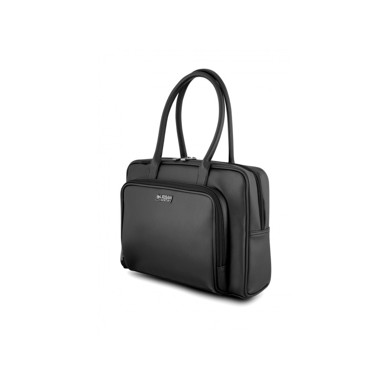 Sacoche pour ordinateur portable Urban Factory Ladee jusqu'à 14 pouces - Sac à main - Noir