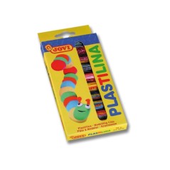 ✅ Lot de 10 barres de pâte à modeler Jovi de 15 g - Très malléables - Ne sèchent pas - Couleurs assorties c en stock