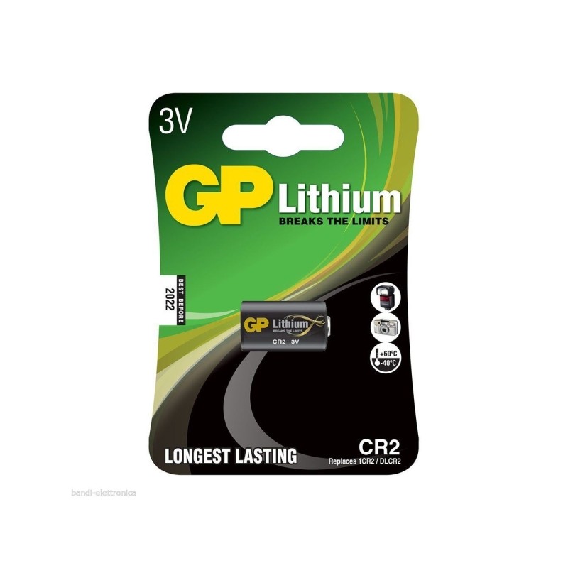 GP Lithium CR2 Pack de 1 pile CR2 3V