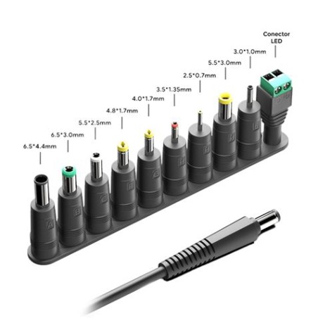 Chargeur mural universel automatique Cromad 24 W - 11 connecteurs différents