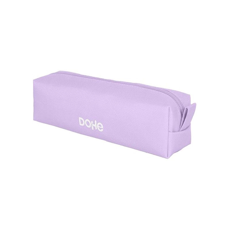 Trousse carrée Dohe Serenity - Fermeture éclair avec tirette en caoutchouc - Violet