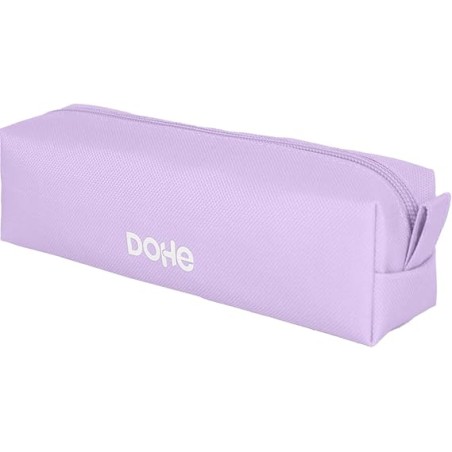 ✅ Trousse carrée Dohe Serenity - Fermeture éclair avec tirette en caoutchouc - Violet couleur Morado en stock