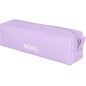 Trousse carrée Dohe Serenity - Fermeture éclair avec tirette en caoutchouc - Violet