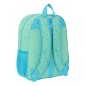 Sac à dos Safta Stitch Aloha - Compatible avec les chariots - Dragonne - 33 x 42 x 14 cm - Vert