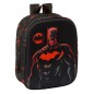 Sac à dos maternelle Safta Batman 3D - Poignée - Compartiment principal zippé - 22 x 27 x 10 cm - Noir