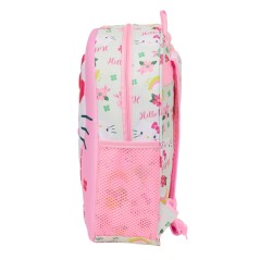 ✅ Sac à dos 3D Safta Hello Kitty - Dragonne - Porte-bouteille latéral - 27 x 33 x 10 cm - Rose couleur Rosa en stock