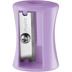 Taille-crayon Maped Vivo Pastel 1 trou - Lot de 75 - Couleurs pastel