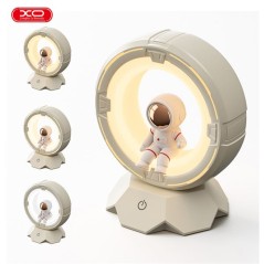 ✅ Lampe de nuit astronaute XO OZ12 - 3 températures de couleur - Capteur tactile couleur Blanc en stock