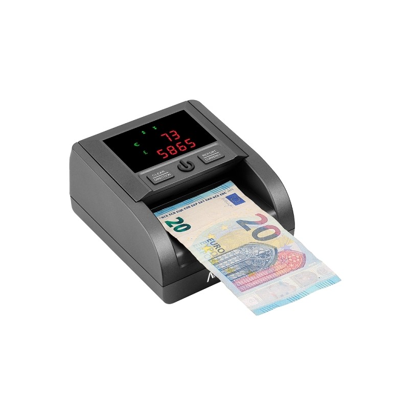 Compteur/Détecteur de billets AVPos AVP-DT25G - Compte la quantité de factures et la valeur totale - Livres et euros - Vitesse Compteur/Détecteur de billets AVPos AVP-DT25G - Compte la quantité de factures et la valeur totale - Livres et euros - Vitesse