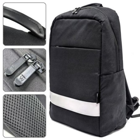 Sac à dos Ewent EW2539 Urban Business pour ordinateurs portables jusqu'à 16,1" - Étanche - 5 compartiments - Noir