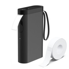 imprimante étiquettes portable noire