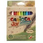 Carioca Joy Lot de 12 marqueurs à pointe fine Eco Family - Encre super lavable - Pointe fine verrouillée 2,8 mm - Capuchon
