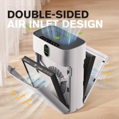 purificateur air double entrée HEPA